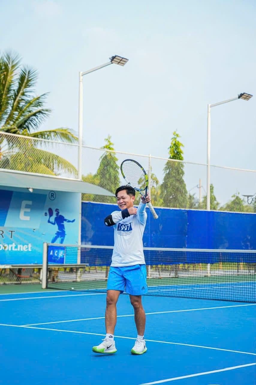 Không gian hoạt động tại ACE Tennis Academy